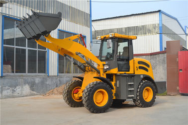 Supply China made 4WD 2ton 1m3 bucket cummins engine front end small wheel loader