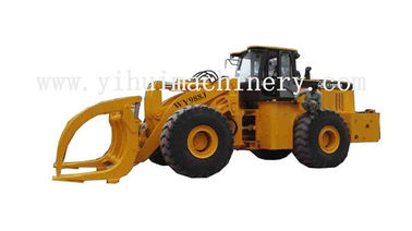 Big Capacity Front End Loader With Log Grapple For Congo And Gabon Yellow