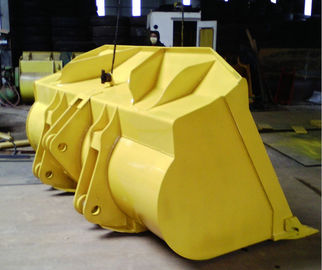 OEM Yellow Komatsu Loader Bucket WA420 ETC Bucket Capacity Customized