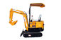 Rubber Track 800kg Mini Excavator Digging Compact Digging Machine WY08H