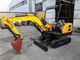 Rubber Track Excavator With Dozer Blade , Digging Machine For Agriculture