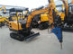 2.2 Ton Crawler Excavator Digger Small Size Excavator With Rubber Track