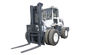 4WD Cross Country Diesel Forklift Truck Hydraulic Control With Air Condition 6000kg