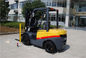 Black Yellow 3.5 Ton Diesel Operated Forklift Warehouse Handing Equipment