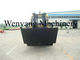 Yellow Diesel Operated Forklift Attachments Dumping Bucket Mounted With Cab