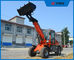1.5ton 0.65m3 bucket telescopic wheel loader with max lifting height 4700mm