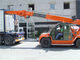 10ton crane telehandler for  marble slab loading and unloading from 20GP container