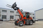 Quick Coupling Telescopic Wheel Loader Tele Boom Forklift With Extendable Boom
