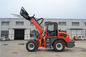 Telescopic Four Wheel Forklift 2.5 Ton Small Earth Moving Machines Quick Coupling