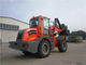 Earth Moving Machines 4WD Forklift With Earth Auger Quick Coupling System