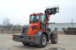 Orange Tray Brick Handling Equipment Telescopic Boom Forklift 2.5 Ton WY2500